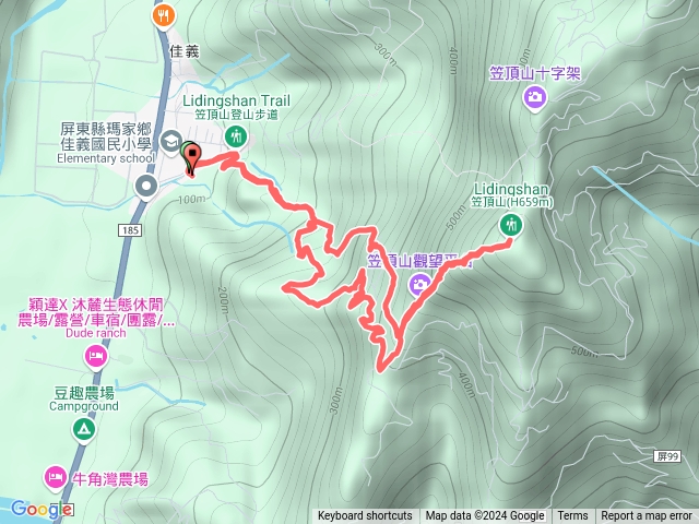 笠頂山三號登山口預覽圖