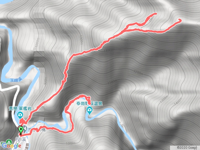 芝生毛台山—泰崗溫泉