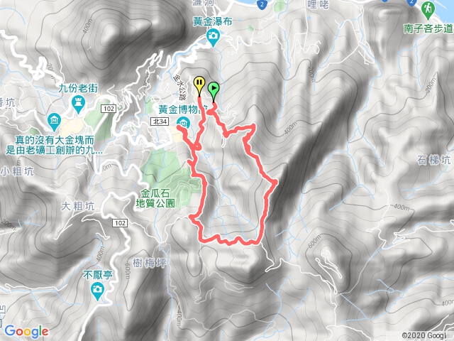 金瓜石茶壺山半屏山
