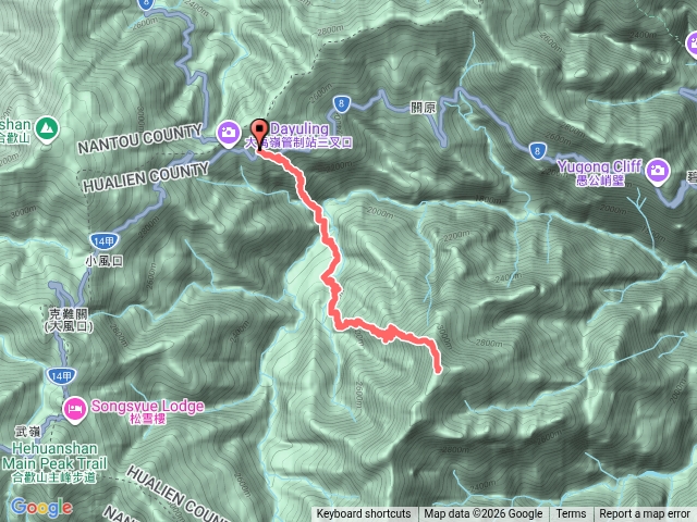 屏風山及神木群走賞的一日單登預覽圖