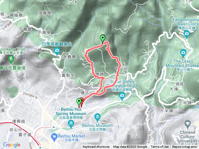 中正山O型郵政訓練所起登