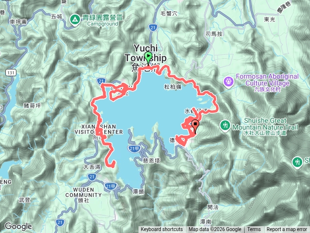 日月潭騎自行車