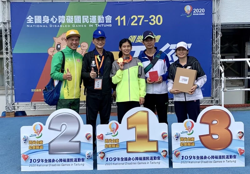 【人物】許樂首度參加全障運百公尺跨欄 破聽奧世界紀錄