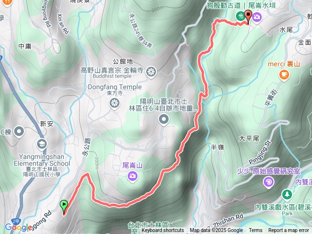 狗殷勤水圳永公路40巷到平菁街