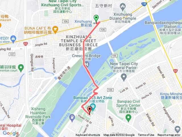 新莊老街到板橋435特區