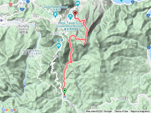 貂山古道_燦光寮半屏山_無耳茶壺山