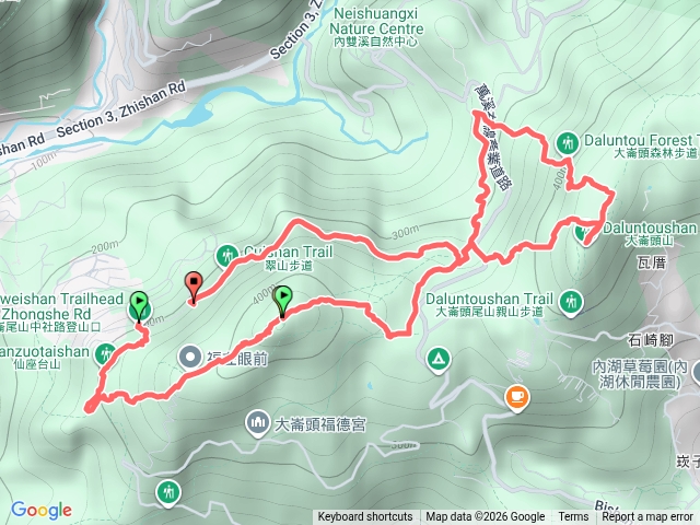 大崙尾山五峰