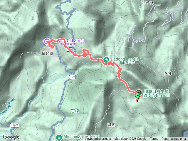頂湖到奮起湖預覽圖