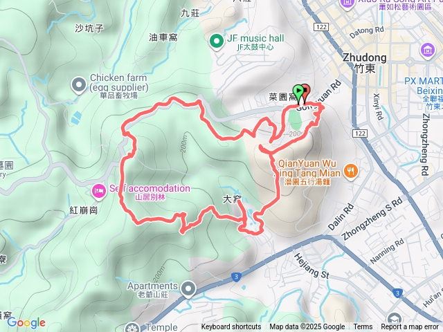 竹東樹杞林山-小O繞