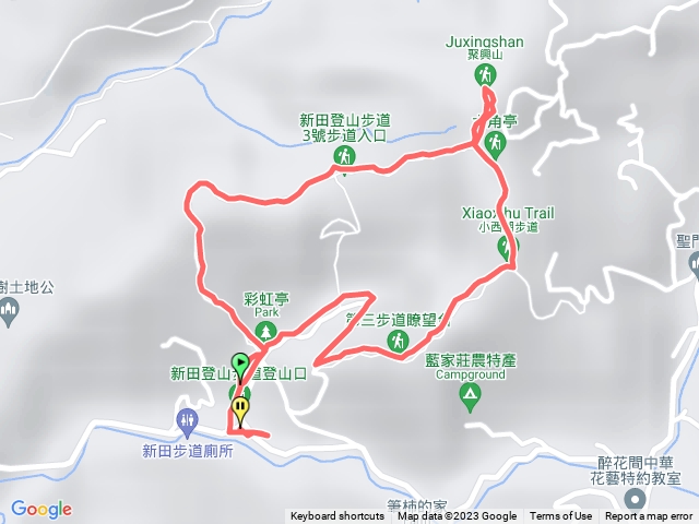 台中市：潭子-新田登山步道-第一步道上，第三步道下