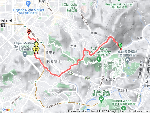 淡蘭古道尋寶任務淡蘭南路第一段：捷運六張犁站至樹梅古道202406301101