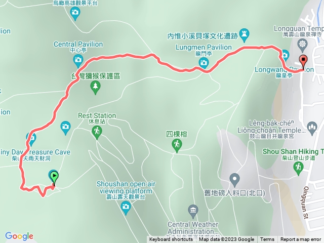 盤榕往龍泉登山口112.11.21
