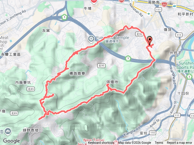 2026微笑山線大縱走尋寶集章任務微笑山線：【天上山系】烘爐地土地公段20260922084432預覽圖