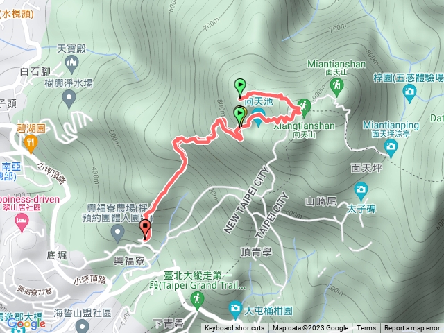 興福寮向天池山