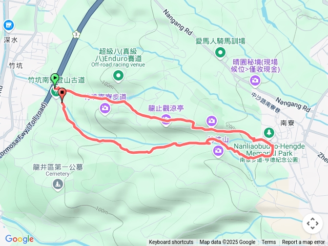 竹坑南寮登山古道