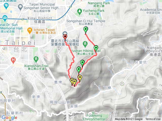 110/01/14虎山、九五峰、永春公園出