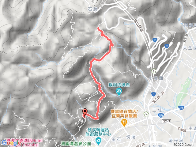 礁溪跑馬古道南口_北口叉20181107