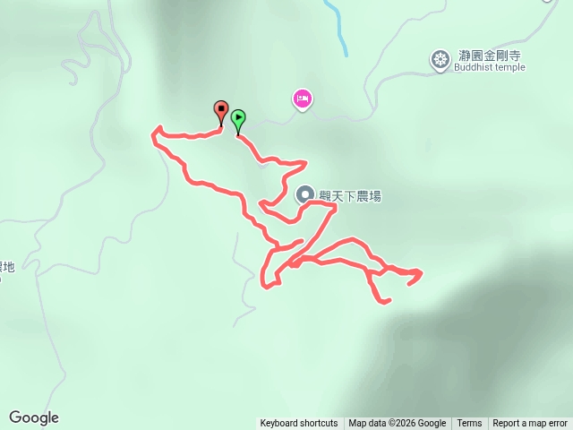 熊空山。小小環山