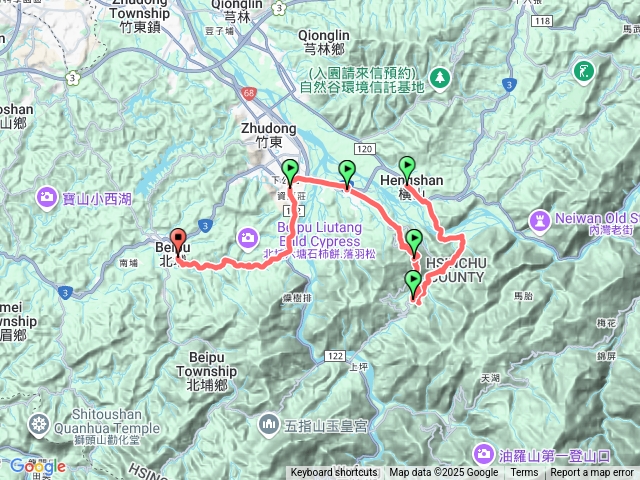 樟之細路 RSA20-25 九讚頭到北埔