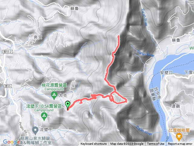 卓蘭司令山，馬克縱走中最漂亮的稜線