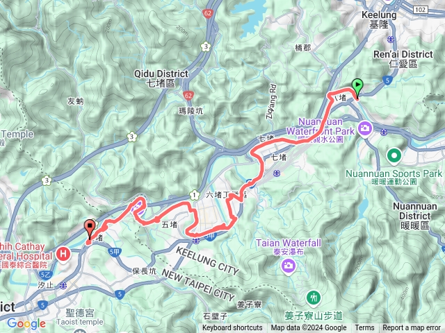 八堵-五堵自行車道健行