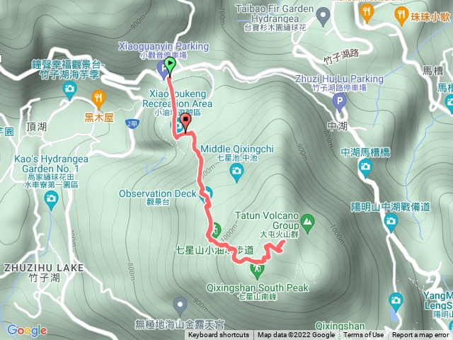 七星山主峰來回（小油坑）