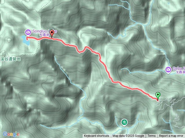 宜蘭縣大同鄉松羅湖