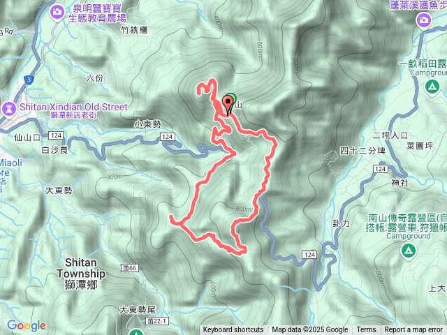 仙山古道群峰O型20250118