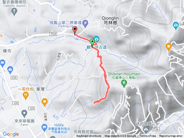 飛鳳山血滕步道