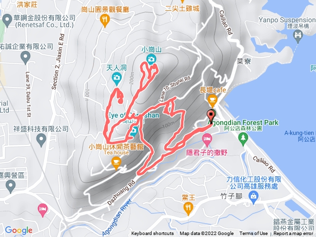 小崗山健行步道