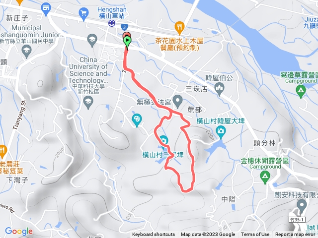 橫山墩仔銃古道9形