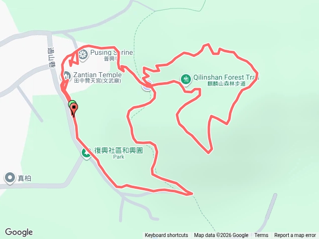 田中麒麟山森林步道預覽圖