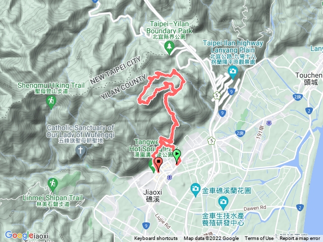 礁溪鵲子山