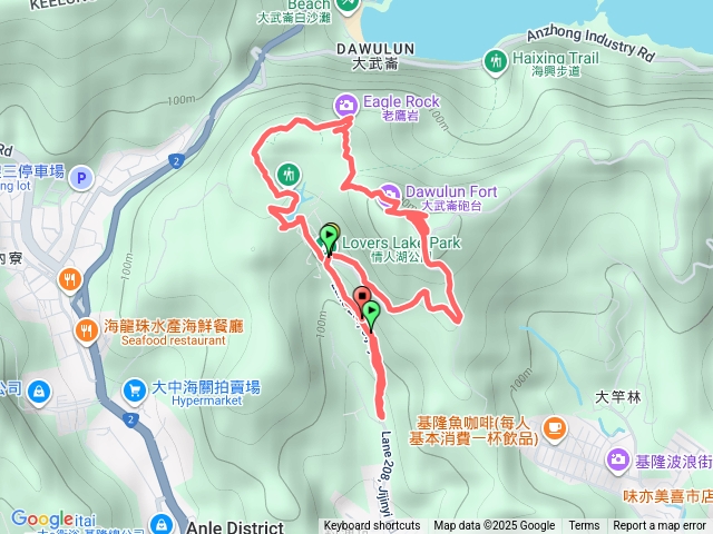 【只想轉轉情人湖，硬是走上小百岳】解鎖第54座小百岳#003大武崙山O繞預覽圖