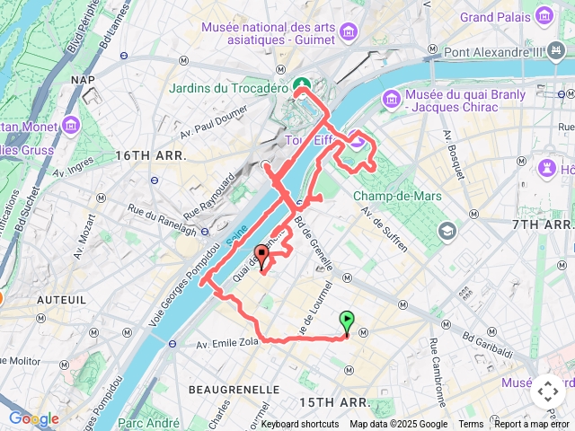 20250602巴黎自由女神像-巴黎鐵塔