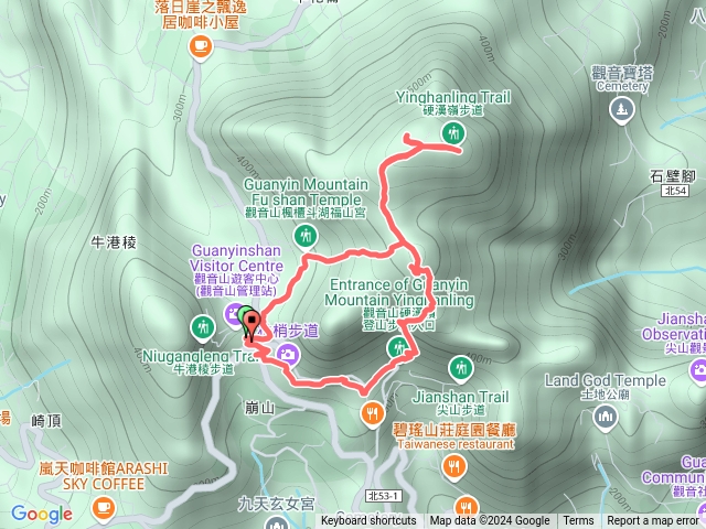 硬漢嶺步道(楓櫃斗湖步道-硬漢嶺步道+林稍步道)預覽圖