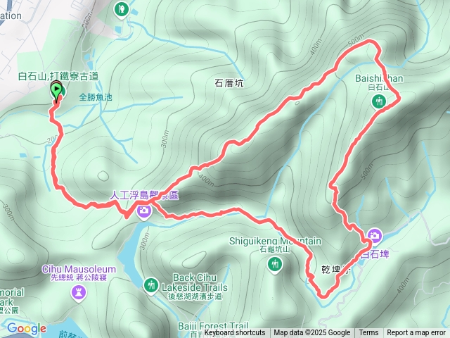 14125打鐵白石石厝坑縱走
