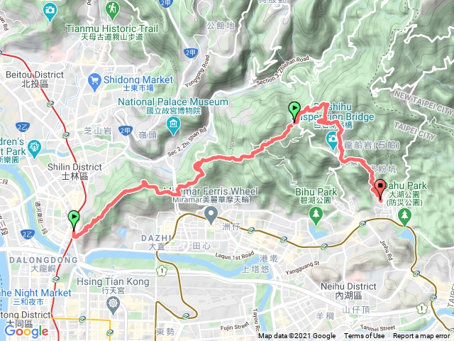 北區稜線大縱走