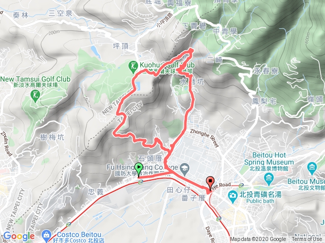 貴子坑、稻香路