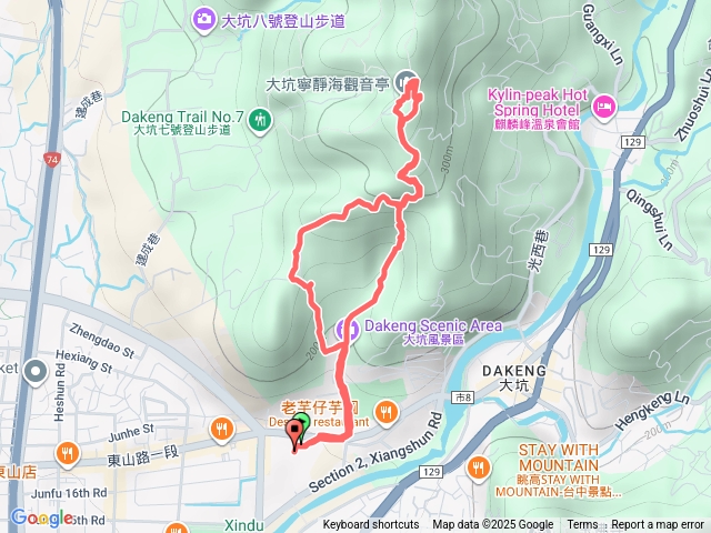 台中大坑9及9_1號步道上觀音亭20251220預覽圖