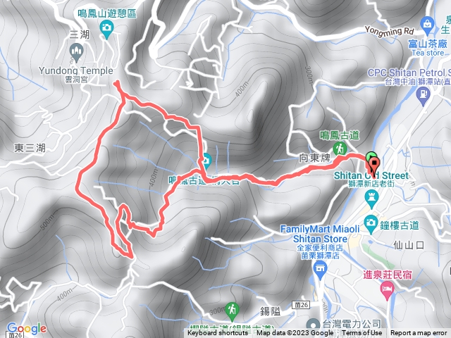 2023-02-18 鳴鳳古道.gpx