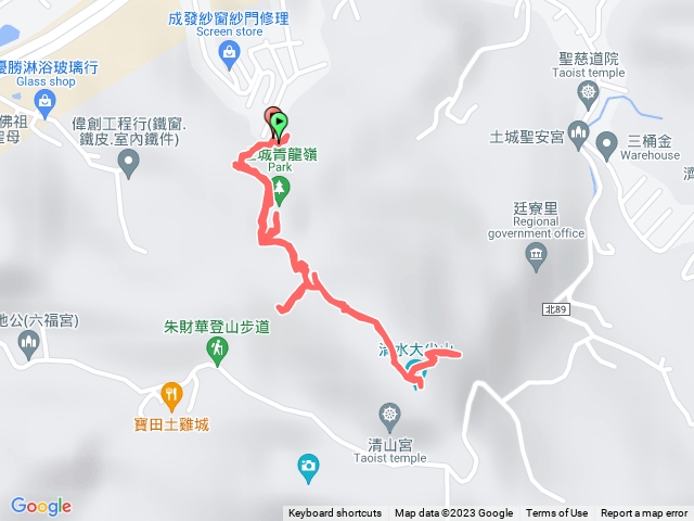 土城青龍嶺大尖山