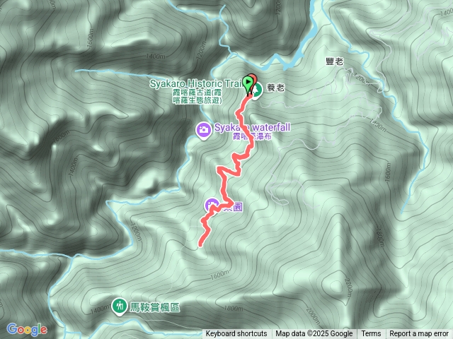 霞喀羅古道預覽圖