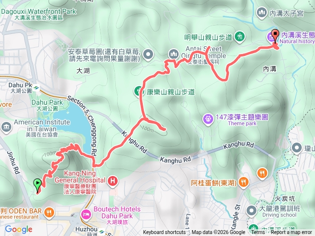 白鷺鷥山、明舉山、康樂山親山步道預覽圖