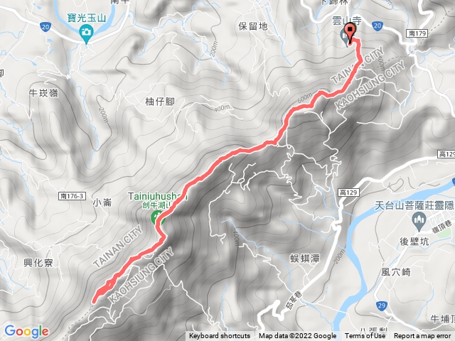 烏山 邰牛湖6.5k來回