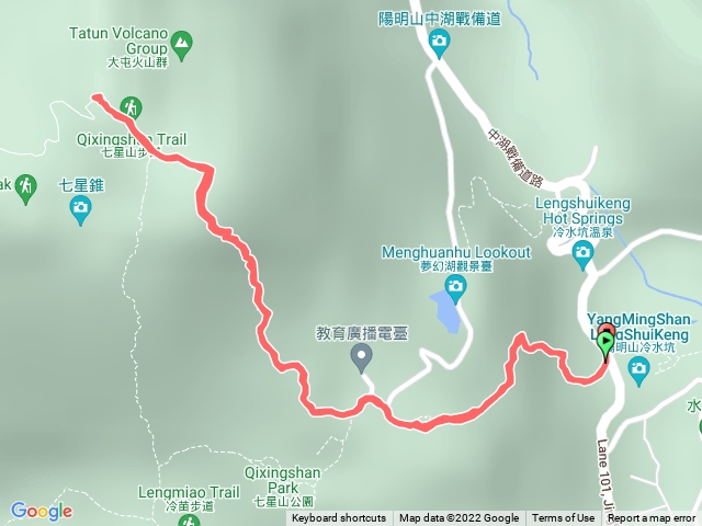 冷水坑上七星山