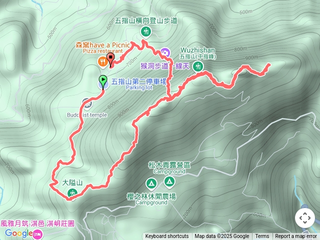 大隘山-五指山環走