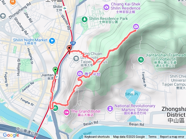 臺北大縱走第五段（第一次場勘）