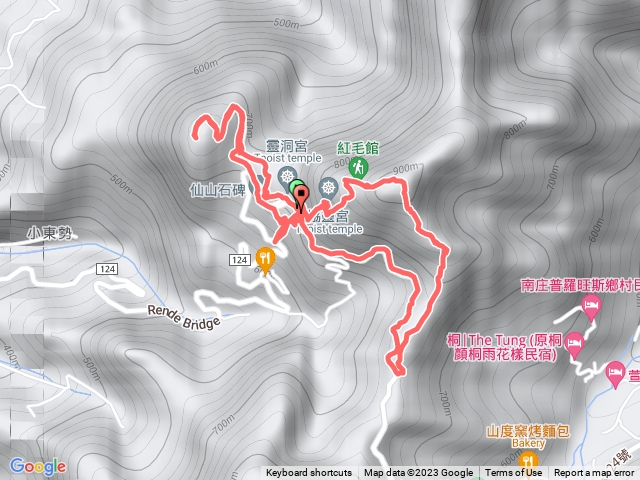 仙山下八掛力上大窩山