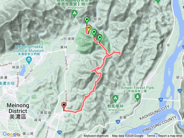 久九芎林山九茶山大崩逢山茶頂山